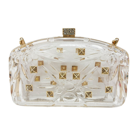 Studs Clear Plastic Two Way Bag