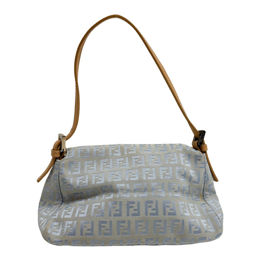 Mini Mamma Bagguete Blue Canvas Two Way Bag