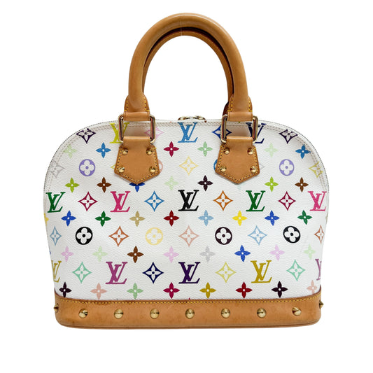 Monogram Multi-color Coated Canvas Hand Bag