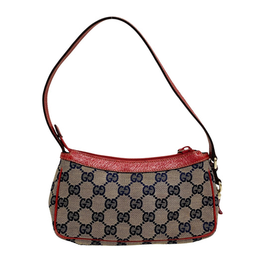 Vintage Brown Canvas Hand Bag