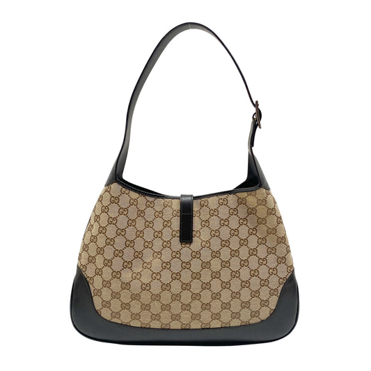 Jackie Multi-color Canvas Shoulder Bag