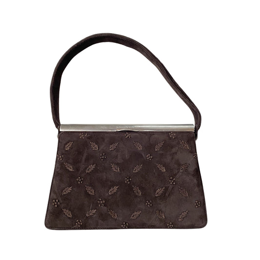 Brown Suede Handbag