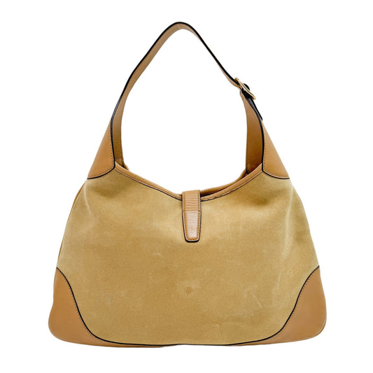 Jackie Brown Studded Suede Shoulder Bag