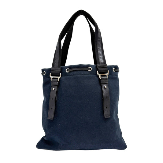 Black Canvas Tote Bag