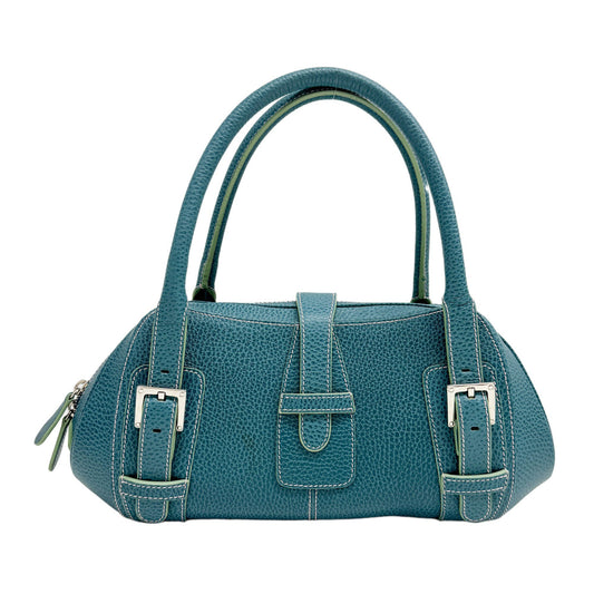 Senda Turquoise Leather Shoulder Bag