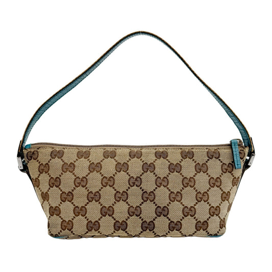 Boat GG Brown Canvas Shouler Bag