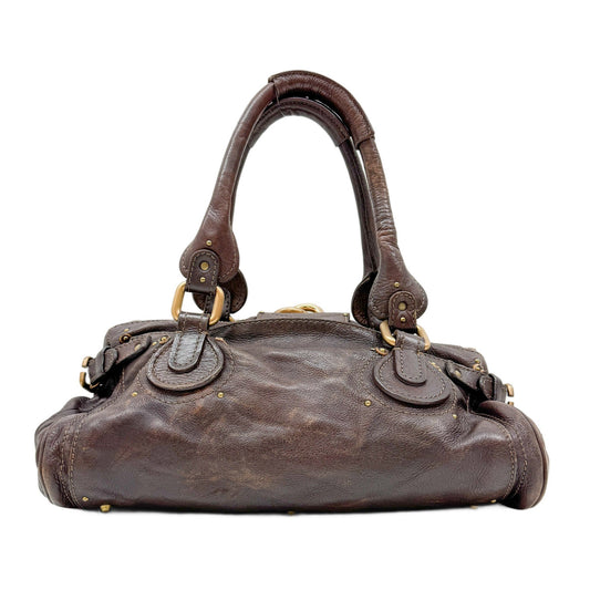 Paddington Brown Leather Shoulder Bag