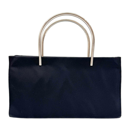 Vintage Prada Tessuto Black Nylon Handbag