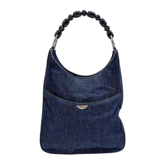 Maris Pearl Blue Denim Shoulder Bag