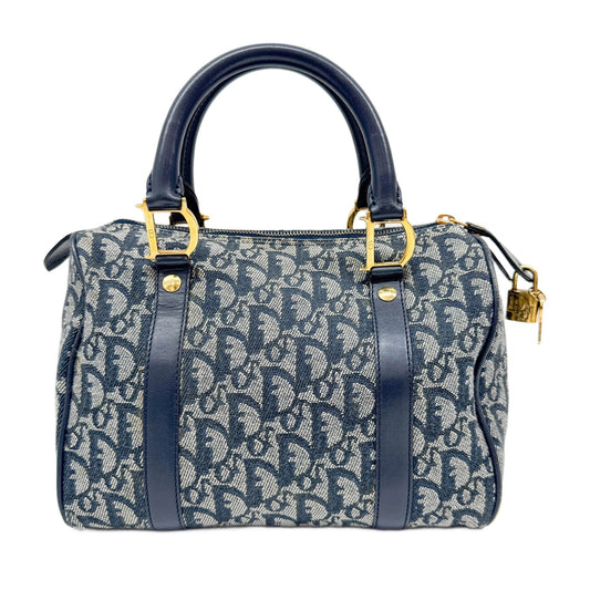 Boston/Bowling Blue Trotter Canvas Hand Bag