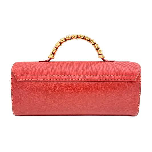 Velazquez Red Leather Hand Bag