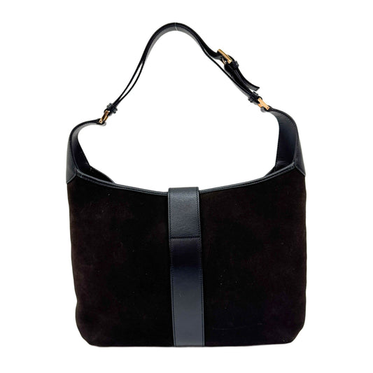 Dionysus Dark Brown Suede Shoulder Bag