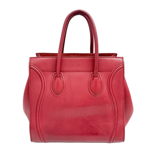Luggage Phantom Red Leather Hand Bag
