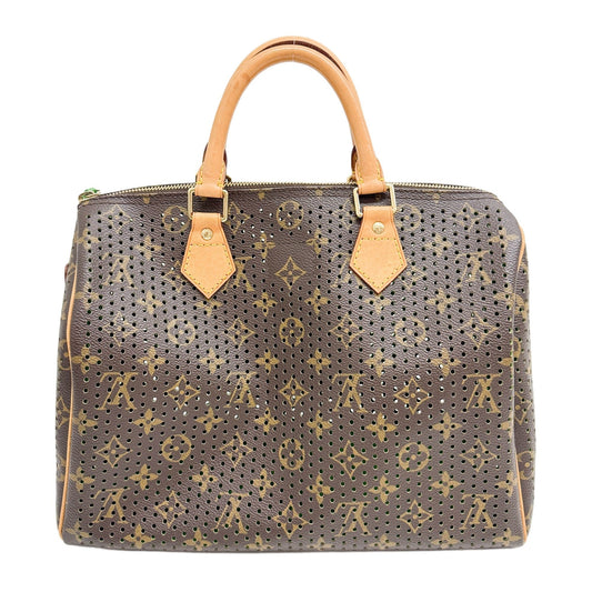 Speedy 30 Holes Brown Monogram Canvas Hand Bag