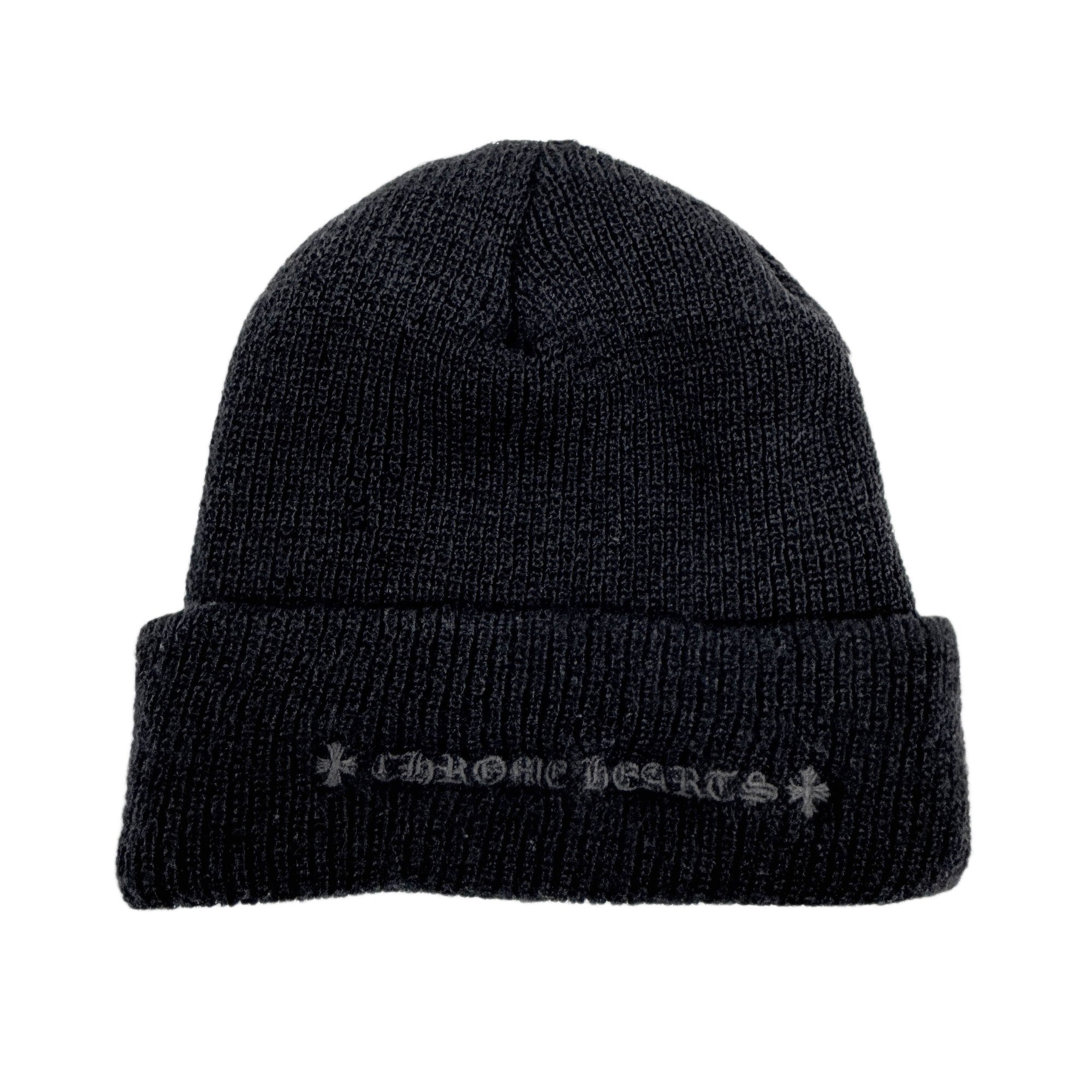 One Size 23cm Black Wool Hat