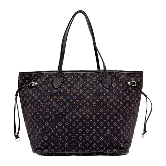 Neverfull Espresso Monogram Canvas Tote Bag