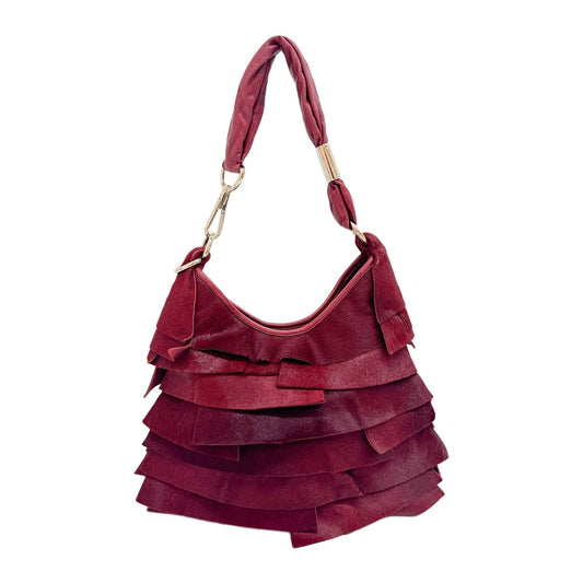 Saint Tropez Cherry Pony Hair Shoulder bag
