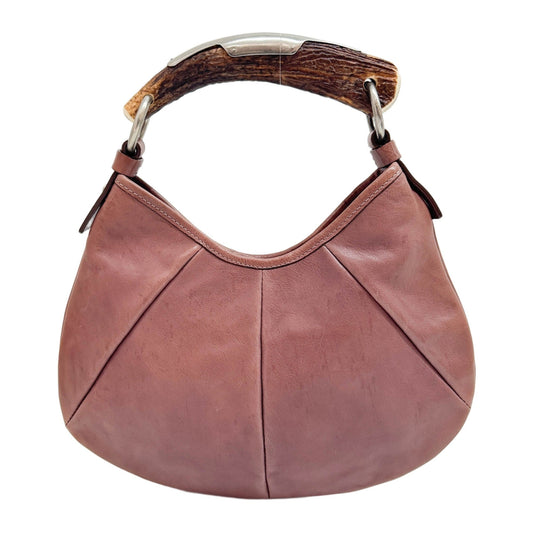 Mombasa Toasted Mauve Leather Hand Bag