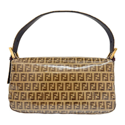 Baguette Brown Zucchino Shoulder Bag