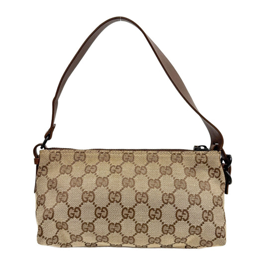 GG Brown Canvas Hand Bag