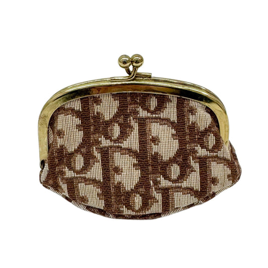 Brown Trotter Canvas Coin Purse
