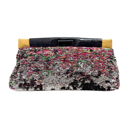 Multicolor Sequin Clutch Bag