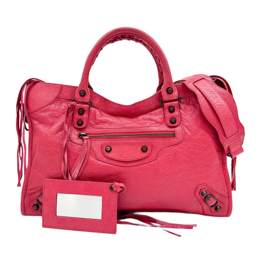 The City Rose Thulian Leather Two Way Bag