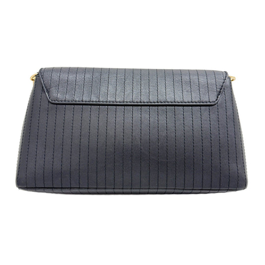 Black Leather Crossbody Bag