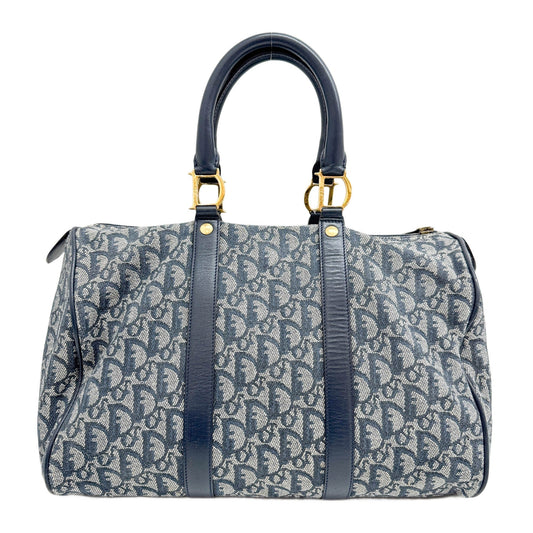 Boston Blue Trotter Canvas Handle Bag