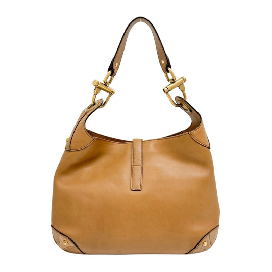 Jackie 1961 Brown Leather Shoulder Bag