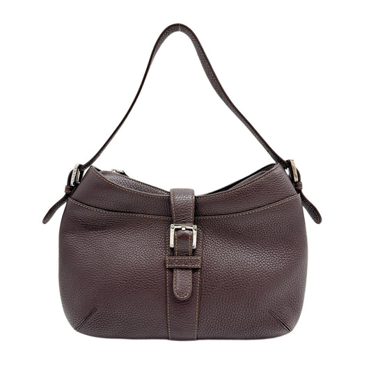 Brown Leather Shoulder Bag