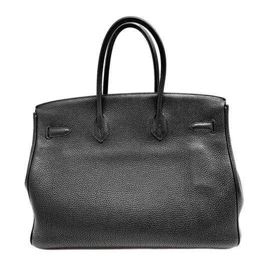 Birkin 35 2009 Black Togo Leather Hand Bag