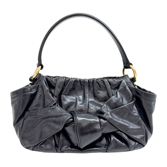 Dressy New Look Black Leather Two Way Bag