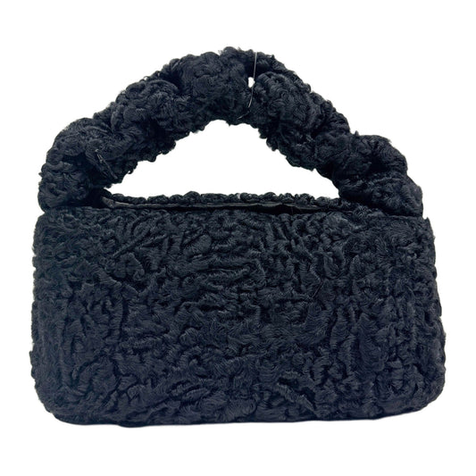 Black Fur Shoulder Bag