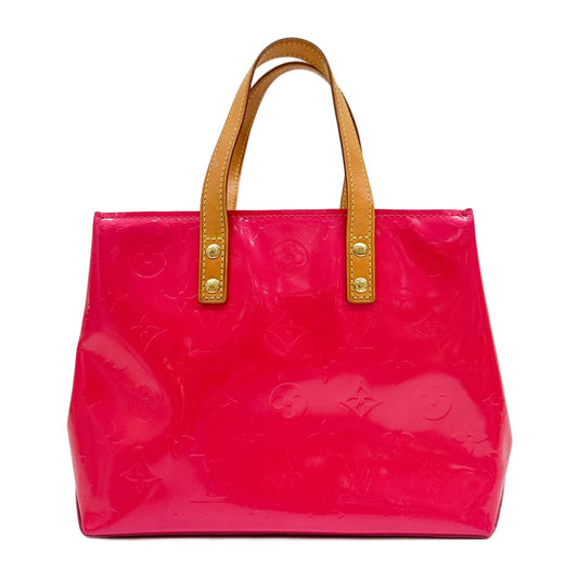 Monogram Vernis Pink Handle Bag