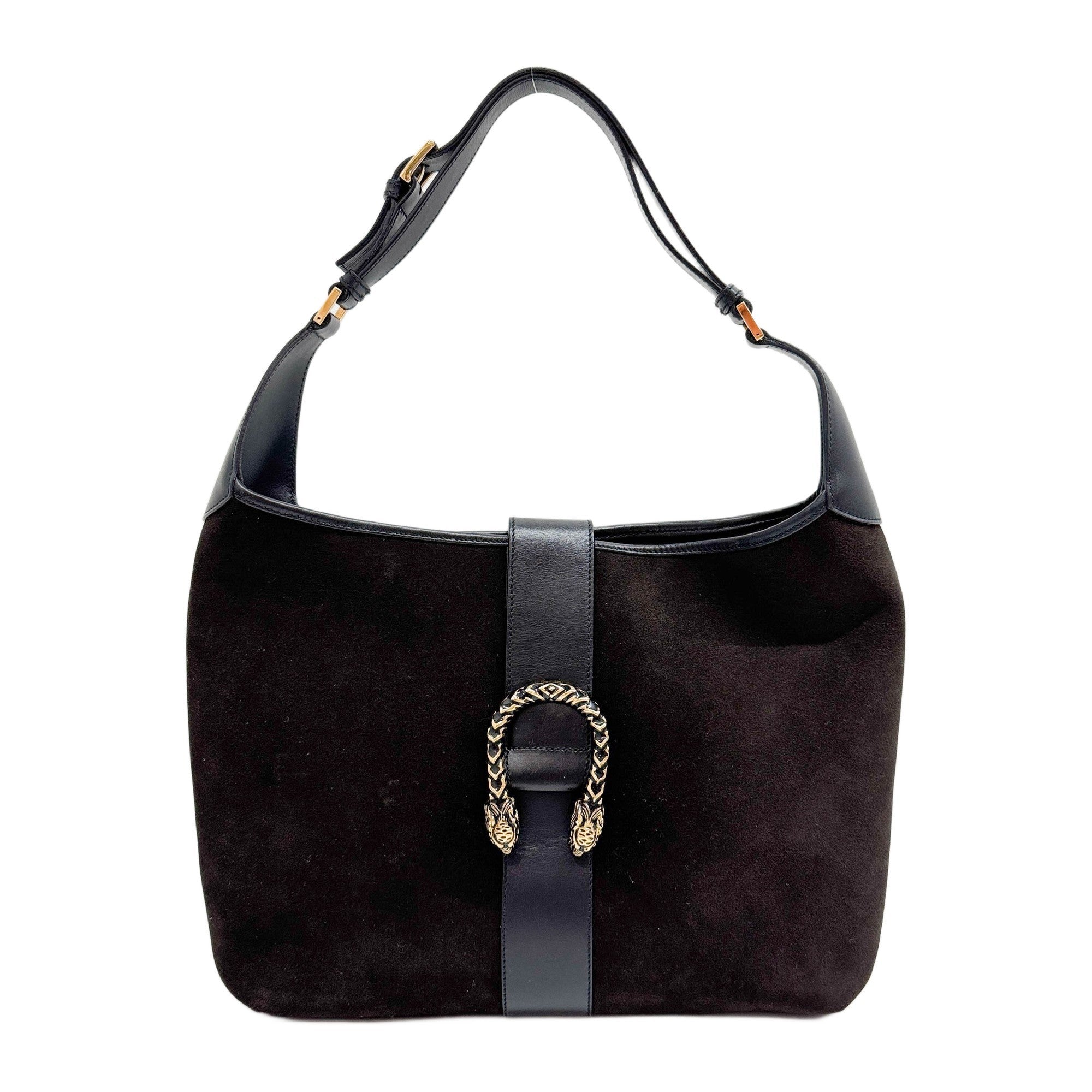 Dionysus Brown Suede Hobo Bag