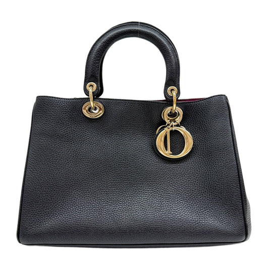 Diorissimo Black Leather Two Way Bag