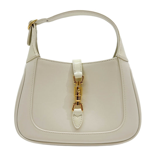 Mini Jackie 1961 Eggshell White Leather Shoulder Bag