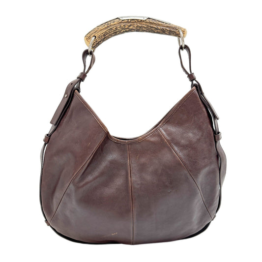 Mombasa Brown Leather Handle Bag