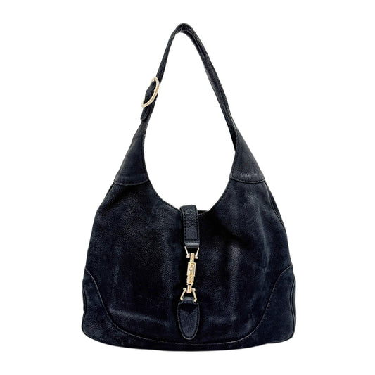 Jackie 1961 Black Leather Shoulder Bag