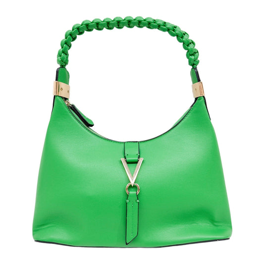 Miranda Green Leather Shoulder Bag
