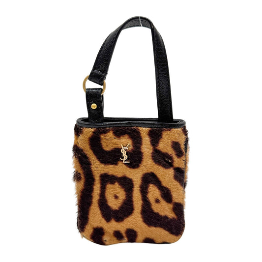 Micro Pouch Leopard Pony Hair
