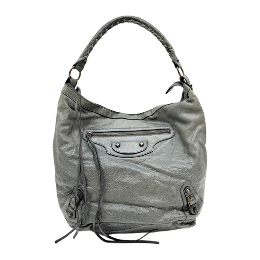 The Day Anthracite Gray Shoulder Bag