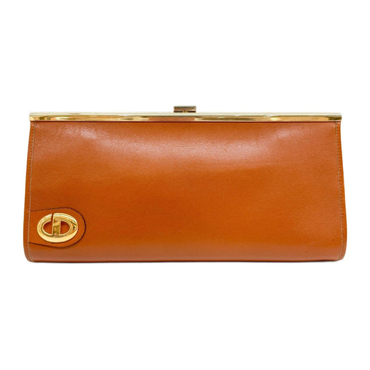 Caramel Brown Clutch Bag
