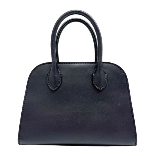 Margaux 7.5 Black Leather Two Way Bag