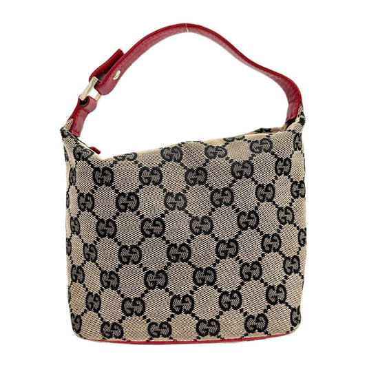 Red GG Canvas Hand Bag