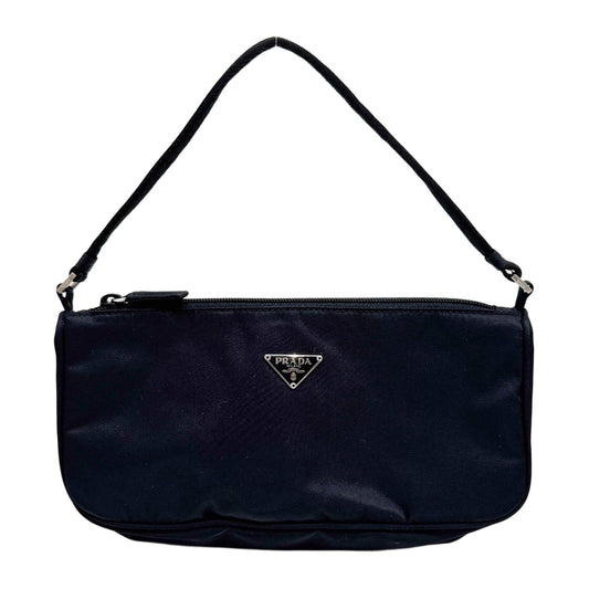 Tessuto Black Nylon Accessory Pouch
