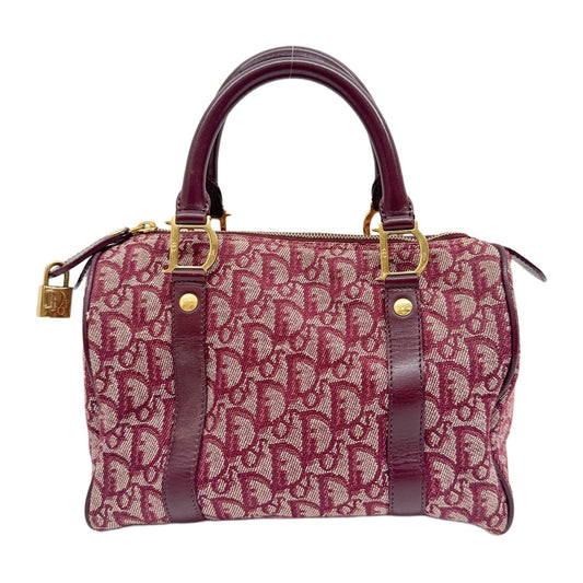 Boston/Bowling Red Trotter Canvas Handle Bag