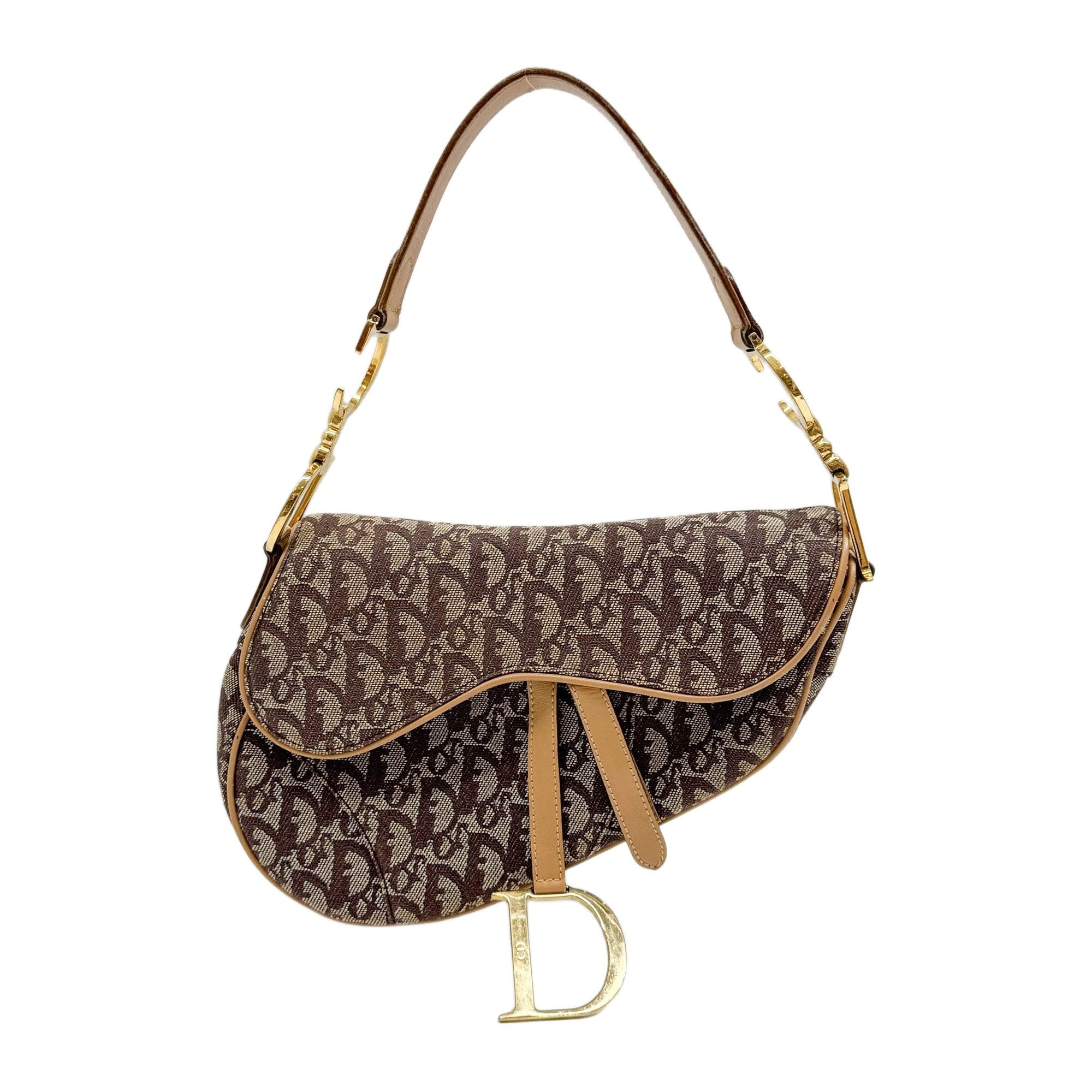 Saddle Brown Trotter Canvas Shoulder Bag