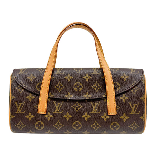 Sonatine Brown Monogram Canvas Shoulder Bag